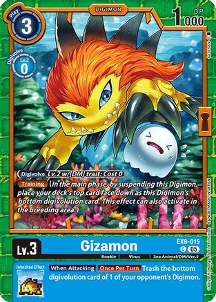 Gizamon (EX9-015)  Common - Versus Monsters