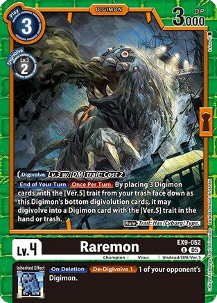 Raremon (EX9-052)  Uncommon - Versus Monsters