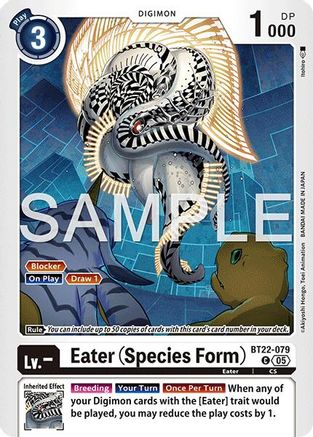Eater (Species Form) (BT22-079)  Common - Cyber Eden