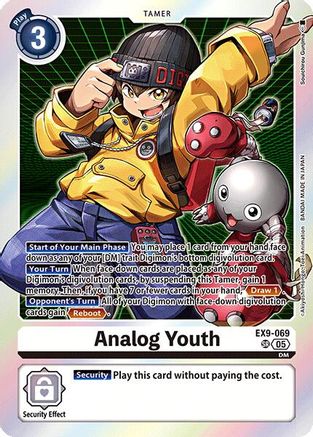 Analog Youth (EX9-069) Foil Super Rare - Versus Monsters