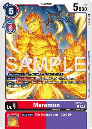 Meramon (BT22-010)  Common - Cyber Eden