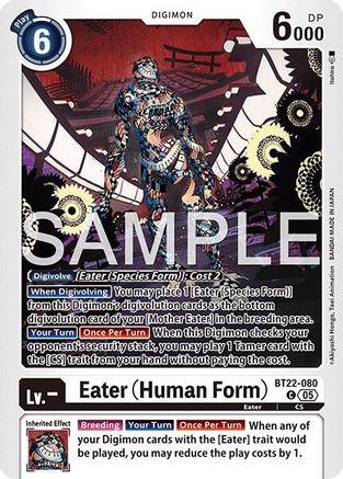 Eater (Human Form) (BT22-080)  Common - Cyber Eden