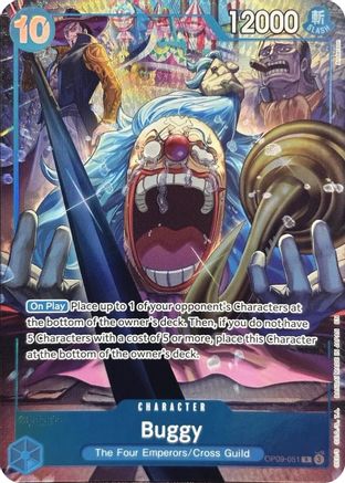 Buggy (051) (English Version 2nd Anniversary Set) (OP09-051) - Foil Rare - One Piece Promotion Cards