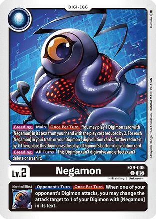 Negamon (EX9-005)  Uncommon - Versus Monsters