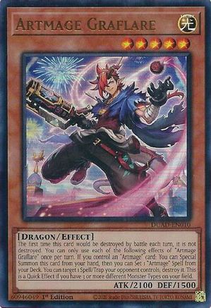 Artmage Graflare (DUAD-EN010) - Ultra Rare - Duelist's Advance
