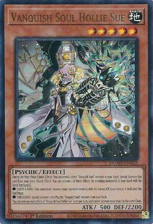 Vanquish Soul Hollie Sue (DUAD-EN022) - Ultra Rare - Duelist's Advance