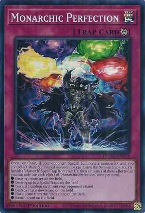 Monarchic Perfection (DUAD-EN076) - Super Rare - Duelist's Advance