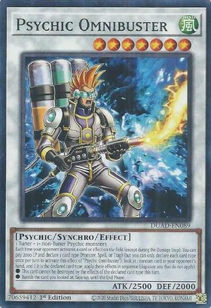 Psychic Omnibuster (DUAD-EN089) - Common - Duelist's Advance