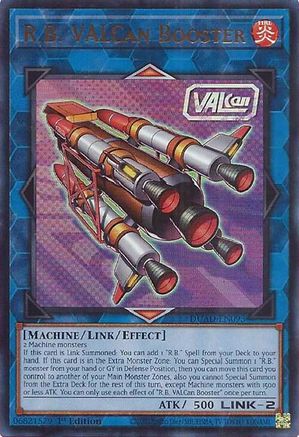 R.B. VALCan Booster (DUAD-EN093) - Ultra Rare - Duelist's Advance