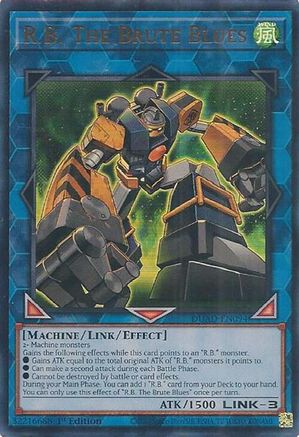 R.B. The Brute Blues (DUAD-EN094) - Ultra Rare - Duelist's Advance