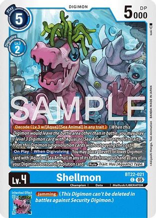 Shellmon (BT22-021)  Common - Cyber Eden