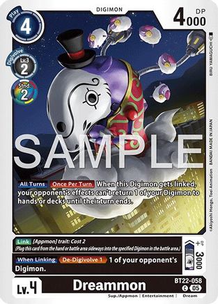 Dreammon (BT22-058)  Common - Cyber Eden