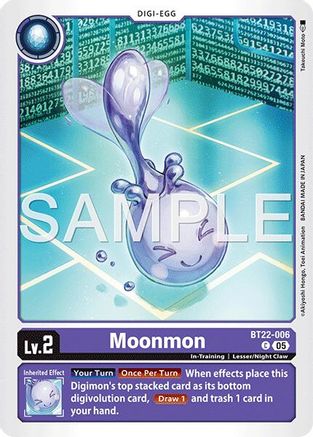 Moonmon (BT22-006)  Common - Cyber Eden