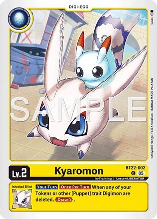 Kyaromon (BT22-002)  Common - Cyber Eden