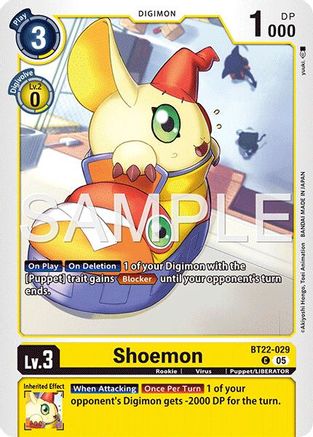 Shoemon (BT22-029)  Common - Cyber Eden