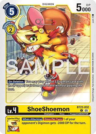ShoeShoemon (BT22-032)  Common - Cyber Eden