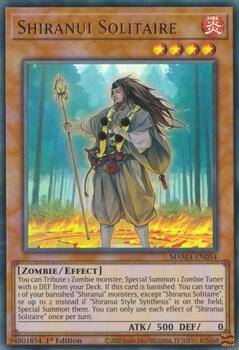 Shiranui Solitaire MAMA-EN054 (Magnificent Mavens)  - 1st Edition