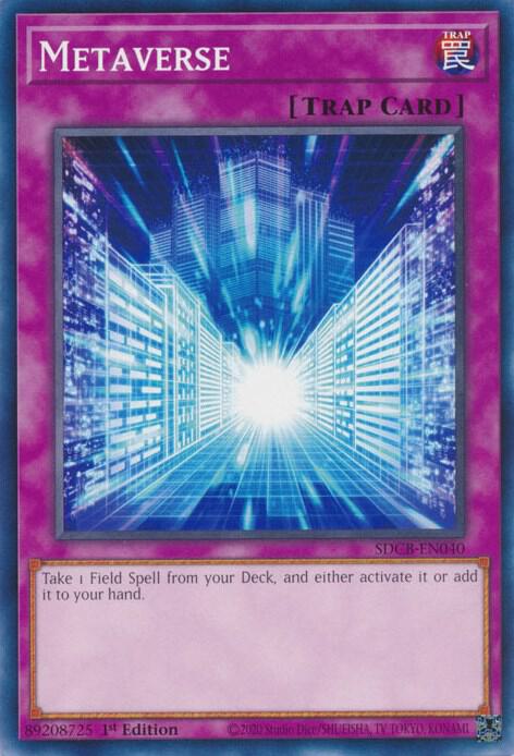 Metaverse SDCB-EN040 (Structure Deck: Legend of the Crystal Beasts)  - 1st Edition