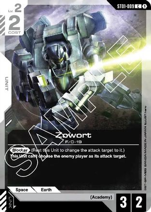 Zowort (ST01-009) -  - Starter Deck 01: Heroic Beginnings