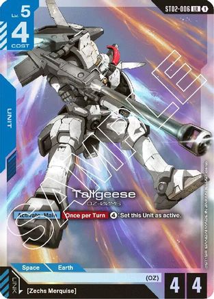 Tallgeese (ST02-006) - Holofoil - Starter Deck 02: Wings of Advance