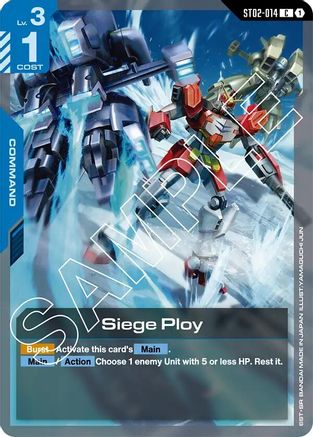 Siege Ploy (ST02-014) -  - Starter Deck 02: Wings of Advance