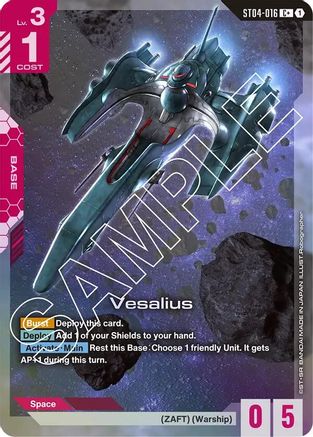Vesalius (C+) (ST04-016) - Holofoil - Starter Deck 04: SEED Strike