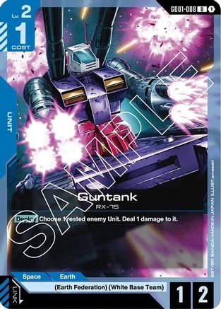 Guntank (GD01-008) -  - Newtype Rising