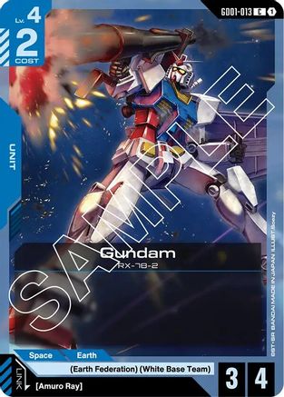 Gundam (GD01-013) (GD01-013) -  - Newtype Rising