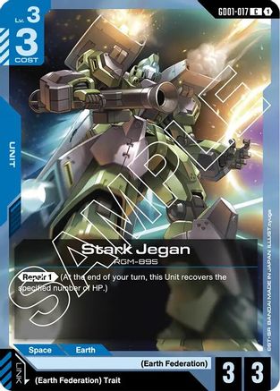 Stark Jegan (GD01-017) -  - Newtype Rising