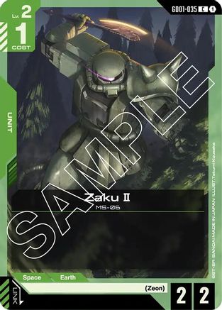 Zaku II (GD01-035) -  - Newtype Rising