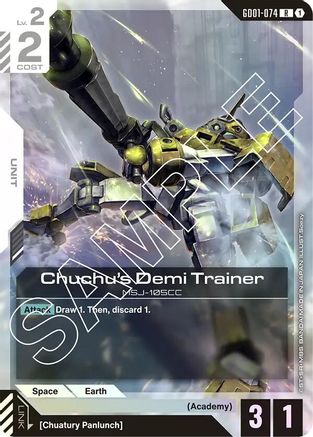 Chuchu's Demi Trainer (GD01-074) - Holofoil - Newtype Rising