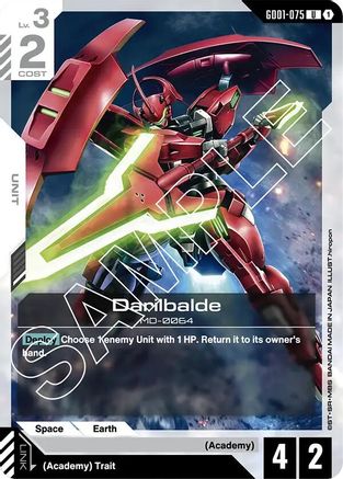 Darilbalde (GD01-075) -  - Newtype Rising