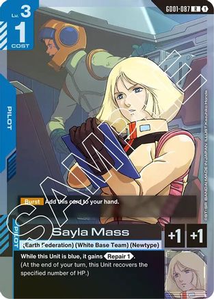 Sayla Mass (GD01-087) - Holofoil - Newtype Rising