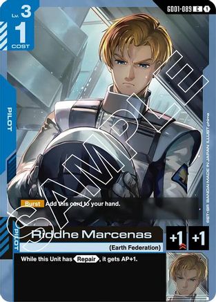 Riddhe Marcenas (GD01-089) -  - Newtype Rising