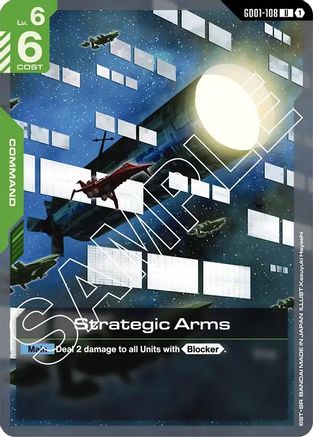 Strategic Arms (GD01-108) -  - Newtype Rising