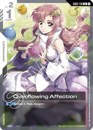 Overflowing Affection (GD01-118) -  - Newtype Rising