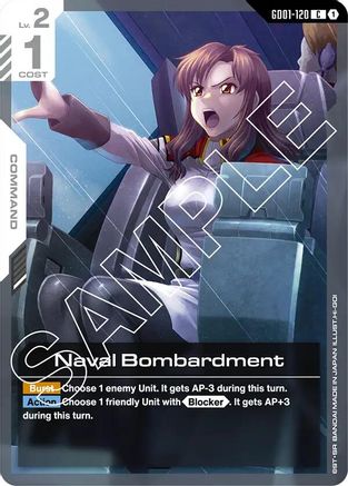Naval Bombardment (GD01-120) -  - Newtype Rising