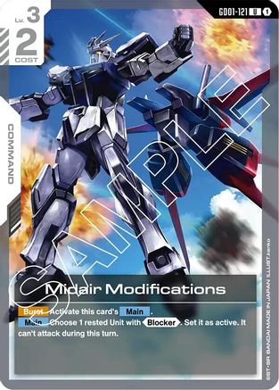Midair Modifications (GD01-121) -  - Newtype Rising