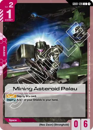 Mining Asteroid Palau (GD01-128) -  - Newtype Rising