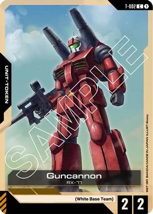 Guncannon (T-002) Token (T-002) -  - Newtype Rising