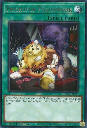 Frightfur Patchwork (JUSH-EN015) - Rare - 1st Edition - Justice Hunters