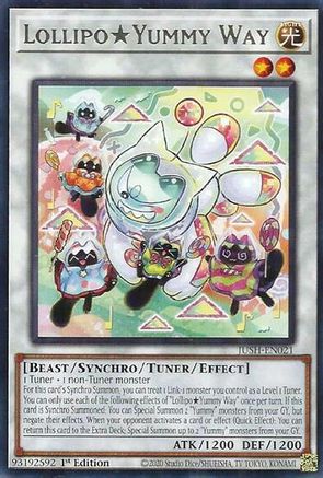 LollipoYummy Way (JUSH-EN021) - Rare - 1st Edition - Justice Hunters