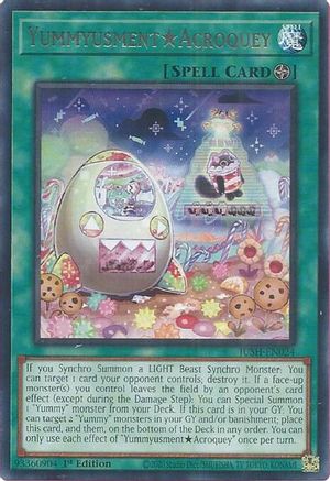 YummyusmentAcroquey (JUSH-EN024) - Rare - Justice Hunters