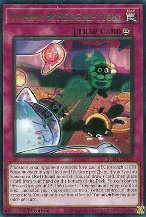 YummyRedemption (JUSH-EN026) - Rare - Justice Hunters