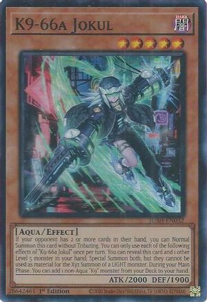 K9-66a Jokul (JUSH-EN032) - Super Rare - 1st Edition - Justice Hunters