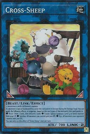 Cross-Sheep (Super Rare) (JUSH-EN048) - Super Rare - Justice Hunters