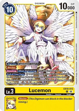 Lucemon (EX10-013) Foil Rare - Sinister Order