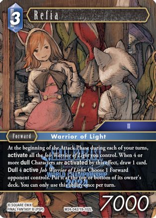 Refia (W24-042/19-102L) - Legend - World Champion Decks 2024