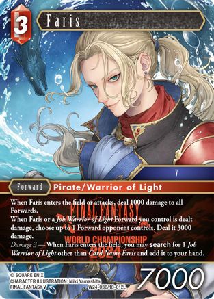 Faris (W24-038/18-012L) - Legend - World Champion Decks 2024
