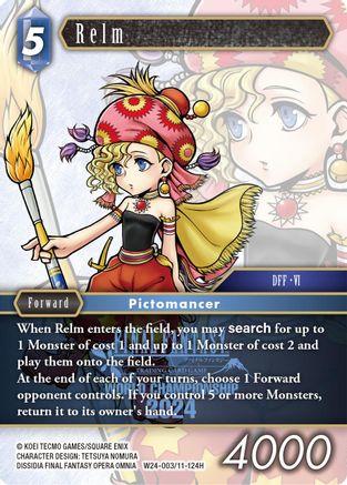 Relm (W24-003/11-124H) - Hero - World Champion Decks 2024